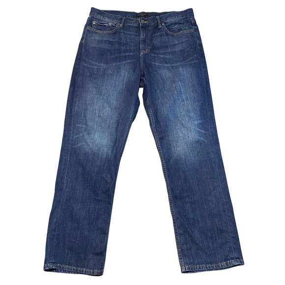 Banana Republic Other - Banana Republic Athletic Fit Jeans Mens 36x32 Dark Wash Blue Denim Pants